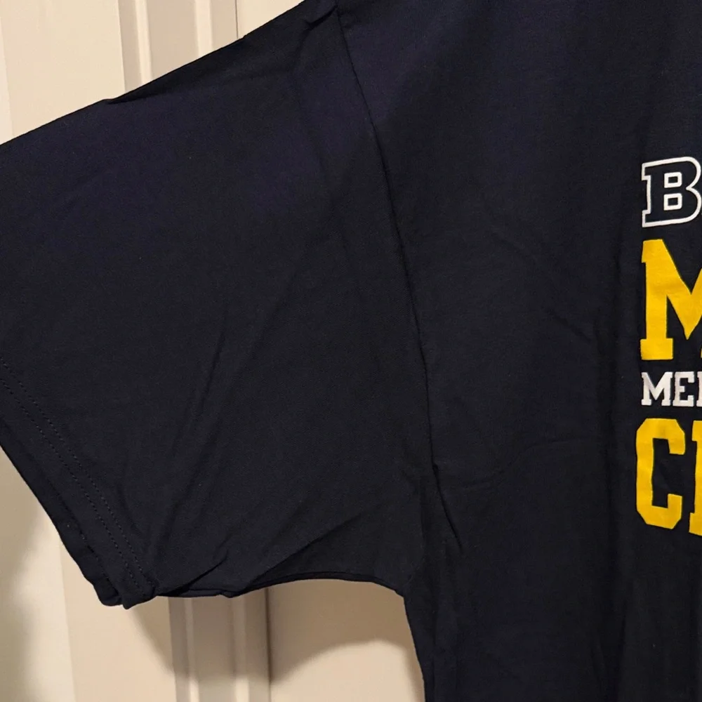 Champion Navy Michigan Big Ten Basketball Champions Tee - Picture 6 of 8